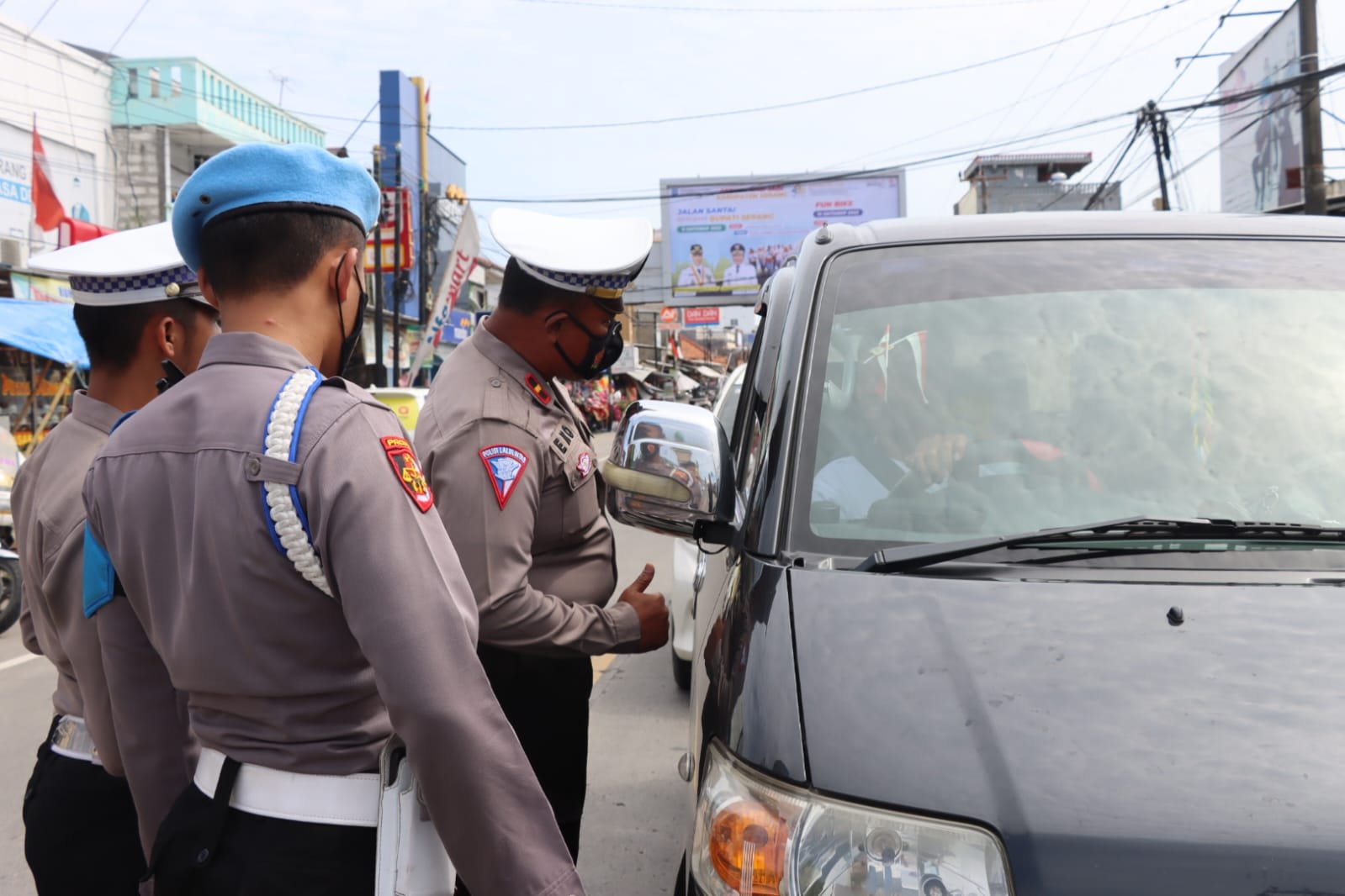 Satgas Banops oprasi Zebra Maung 2022 Polres Cilegon